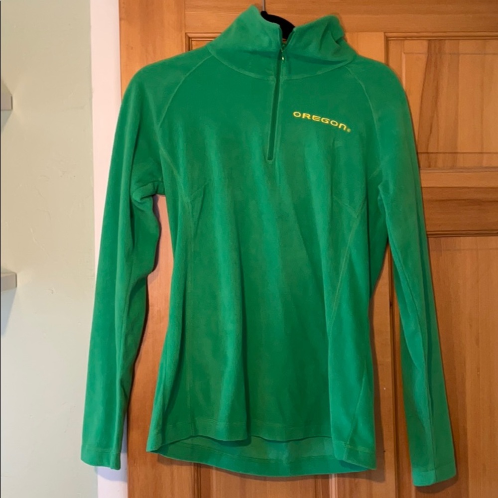 Like-New University of Oregon fleece zip up